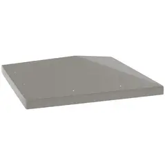 Outsunny 3 x 3(m) Gazebo Frame Replacement - Grey - 1