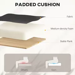 HOMCOM Draughtsman Chair, Mesh Drafting Chair, Ergonomic Office Chair with Flip-up Armrest, Adjustable Foot Ring, Black - 8