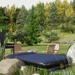 Outsunny King-Size Air Bed, with Built-in Electric Pump and Carry Bag - 9