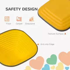 AIYAPLAY Balance Stepping Stones for Kids, 11-Piece Non-Slip Stackable River Stones, Obstacle Courses for Balance and Motor Skill - 6