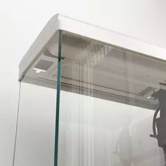 PawHut 27L Glass Fish Tank with Filter System, LED Light, Water Pump, for Betta, Goldfish, Shrimps, White - 8