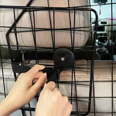 PawHut Dog Guard for Cars, Vans, Vehicles, with 93-150cm Adjustable Width - 8