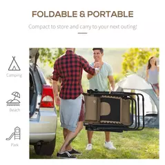 Outsunny Zero Gravity Lounger Chair, Folding Reclining Patio Chair with Shade Cover, Padded Seat, Cup Holder, Soft Cushion and Headrest for Poolside, Camping, Coffee - 7