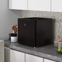HOMCOM 35L Mini Freezer, -24℃ to -14℃ Temperature - Black - 9