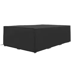 Outsunny 155 x 222cm Waterproof Furniture Cover - Black - 1