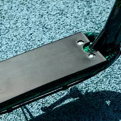 AIYAPLAY Kids Scooter with Adjustable Handlebar, Children's Kick Scooter with Non-slip Footplate, Rear Brake, Kickstand, Green - 9