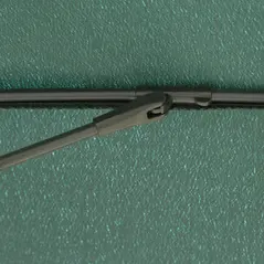 Outsunny 2.5m Shanghai Garden Parasol Umbrella with Crank & Tilt, Adjustable Outdoor Sun Shade, Green - 8