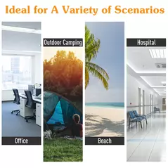 Outsunny Single Person Camping Bed Folding Cot Outdoor Patio Portable Military Sleeping Bed Travel Guest Leisure Fishing with Side Pocket and Carry Bag - Black - 7