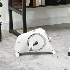 SPORTNOW Pedal Exerciser with Eight Level Magnetic Resistance, with Eight-Level Magnetic Resistance, White - 9