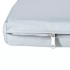 Outsunny 3 PCs Outdoor Seat Cushion for Rattan Furniture, Garden Furniture Cushions, Grey - 9