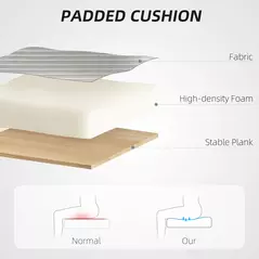 HOMCOM Multi-Adjust Office Chair - Grey - 8