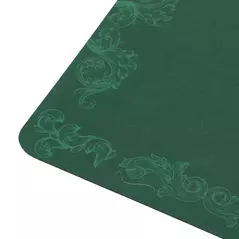 SPORTNOW Professional Poker Mat, 12-Player Water-resistant Poker Table with Felt Surface, Carry Bag, Green - 8