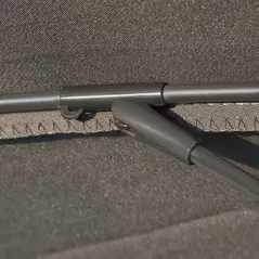 Outsunny 2.5m Shanghai Garden Parasol Umbrella with Crank & Tilt, Adjustable Outdoor Sun Shade, Grey - 9