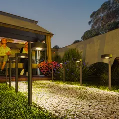 Outsunny Solar Lights Outdoor Garden Stake 8 Pack Pathway Lighting, Solar Stake Lights with Auto On/Off LED, IP44 Waterproof Plastic Outdoor Garden Lighting for Path, Patio and Landscape - 2