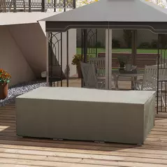 Outsunny 155 x 222cm Waterproof Furniture Cover - Grey - 6