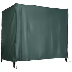 Outsunny 205 x 124cm Three-Seater Swing Chair Protective Cover Deep Green - 1
