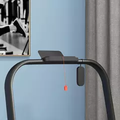 SPORTNOW 2.5HP Walking Pad, 1-6km/h Folding Treadmill with Remote Control and LED Display for Home Gym Office, Orange - 9