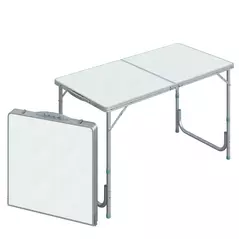 Outsunny Portable Aluminum Foldable Table - 1