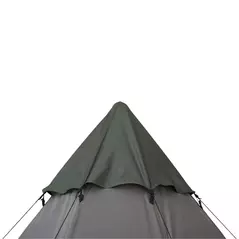 Outsunny 6 Men Tipi Tent with Carry Bag - Grey - 8