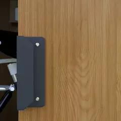 Outsunny 8 x 6ft Galvanised Steel Shed, with Double Door - Brown - 9