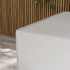 Outsunny Outdoor Garden Furniture Cover Waterproof, Anti-UV 600D Heavy Duty Oxford Fabric Patio Furniture Cover for Rectangular Sofa Table Set, Grey, 210 x 140 x 80 cm - 9