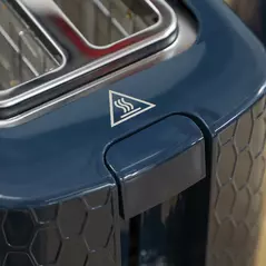 HOMCOM 1.7L 3000W Fast Boil Kettle & 2 Slice Toaster Set, Kettle and Toaster Set with Auto Shut Off, Browning Controls, Blue - 8