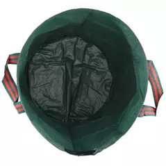 Outsunny Garden Waste Bags, 272L x 3 Heavy Duty Garden Bags, Foldable and Reusable Waste Sacks with Handles for Loading Leaf, Trash, Debris, Green - 9