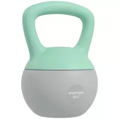 SPORTNOW 8KG Kettlebell, Soft Kettle Bell with Non-Slip Handle for Home Gym Weight Lifting and Strength Training - 1