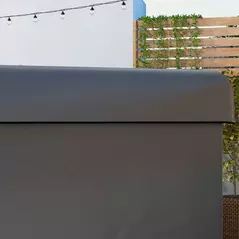 Outsunny Patio 3 Seater Swing Chair Bench Cover Outdoor Garden Furniture Rain Protection Cover Protector Waterproof Anti-UV, 215L x 155W x 150Hcm, Dark Grey - 8