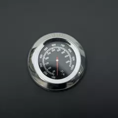 Outsunny 3 Burner Gas BBQ Grill Outdoor Portable Barbecue Trolley w/ Warming Rack, Side Shelves, Storage Cabinet, Thermometer, Carbon Steel, Black - 9