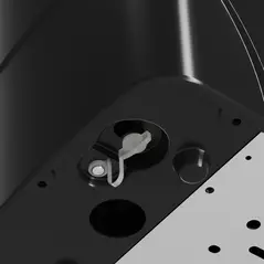 HOMCOM 12kg Countertop Ice Cube Machine, with Scoop - Black - 8