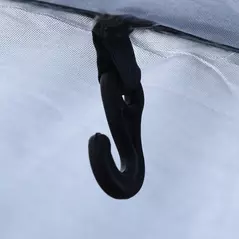 Outsunny 8-Person Camping Tent, Waterproof Family Tent, Tunnel Design, 4 Large Windows, Sleeping Cabins 3000mm Water Column Grey - 7