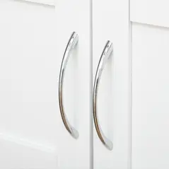 HOMCOM Modern Kitchen Trolley, Rolling Island Storage Cart with Drawer, 9-bottle Wine Rack, Door Cabinets, Wooden Countertop, White - 8