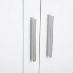 kleankin Modern Bathroom Floor Cabinet - White - 7