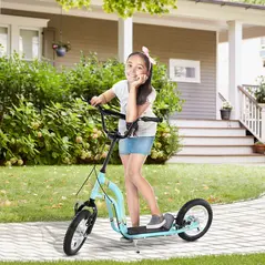 HOMCOM Teen Kids Stunt Scooter w - 1