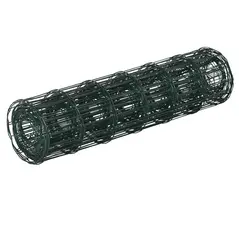 PawHut 0.6M x 10M Chicken Wire Mesh Roll Rabbit Poultry Animal Fence PVC Coated Steel Metal Garden Netting Fencing - 7