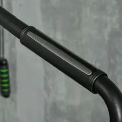 SPORTNOW Stepper Machine for Home, Foldable Stair Stepper with 12-Level Hydraulic Resistance, Stair Climber with LCD Monitor, Heart Rate Sensor and Drink Holder, White and Black - 7