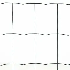 PawHut 0.6M x 10M Chicken Wire Mesh Roll Rabbit Poultry Animal Fence PVC Coated Steel Metal Garden Netting Fencing - 8