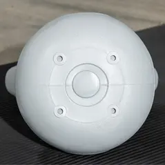 SPORTNOW Kettlebell, 2kg Kettle Bells with Handle for Home Gym Weight Lifting and Strength Training, Pink and Grey - 8