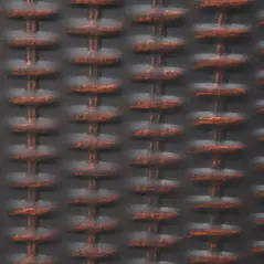 Outsunny Square Propane Gas Fire Pit Table, 50000 BTU Rattan Smokeless Firepit Patio Heater with Glass Screen, Glass Beads and Lid, 81cm x 81cm x 64cm, Black - 8