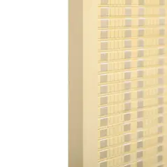 HOMCOM 4 Panel Folding Room Divider Screen, Wall Panel Privacy Furniture, Freestanding Paravent Partition Separator for Living Room, Bedroom and Office, 180 x 180cm, Natural - 8