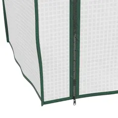 Outsunny Three-Tier Mini Greenhouse - White - 6