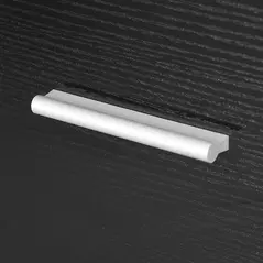 HOMCOM Four-Drawer Lockable Filing Cabinet - Black Wood Effect - 8