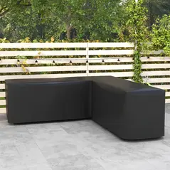 Outsunny 250 x 250cm L-Shaped Protective Furniture Cover - 1