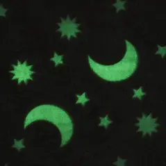 AIYAPLAY 2 in 1 Kids Folding Bed Armchair with Glow in The Dark Cosmic Design, Washable Cushion and Cover, Pink - 8