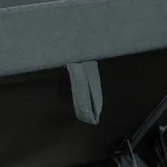 HOMCOM 'L' Shape Modular Storage Sofa - Dark Grey - 7