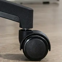 Vinsetto Multi-Adjustable Office Chair, with Lumbar Support, Headrest and Mesh Back - Black - 8