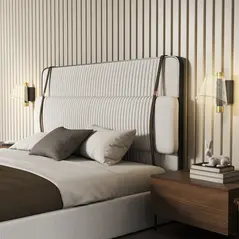 HOMCOM Led Wall Lamp 2 Pack, 5W Modern Indoor Starry Wall Light, Colour Temperature Adjustable 3000K/4000K/6500K, for Bedroom, Living Room, Hallway, Stairs, Black - 7