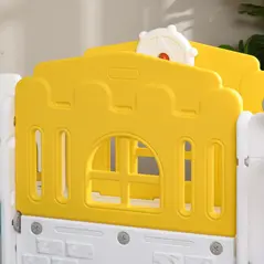 AIYAPLAY 7-in-1 Toddler Slide for Ages 1-3 Years with Basketball Hoop - 9