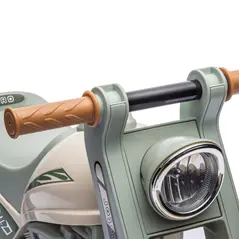 AIYAPLAY Foot To Floor Sliding Kids Ride On Car with Music, Bubble, for Toddler from 2 to 5 Years Old - Cream White - 9